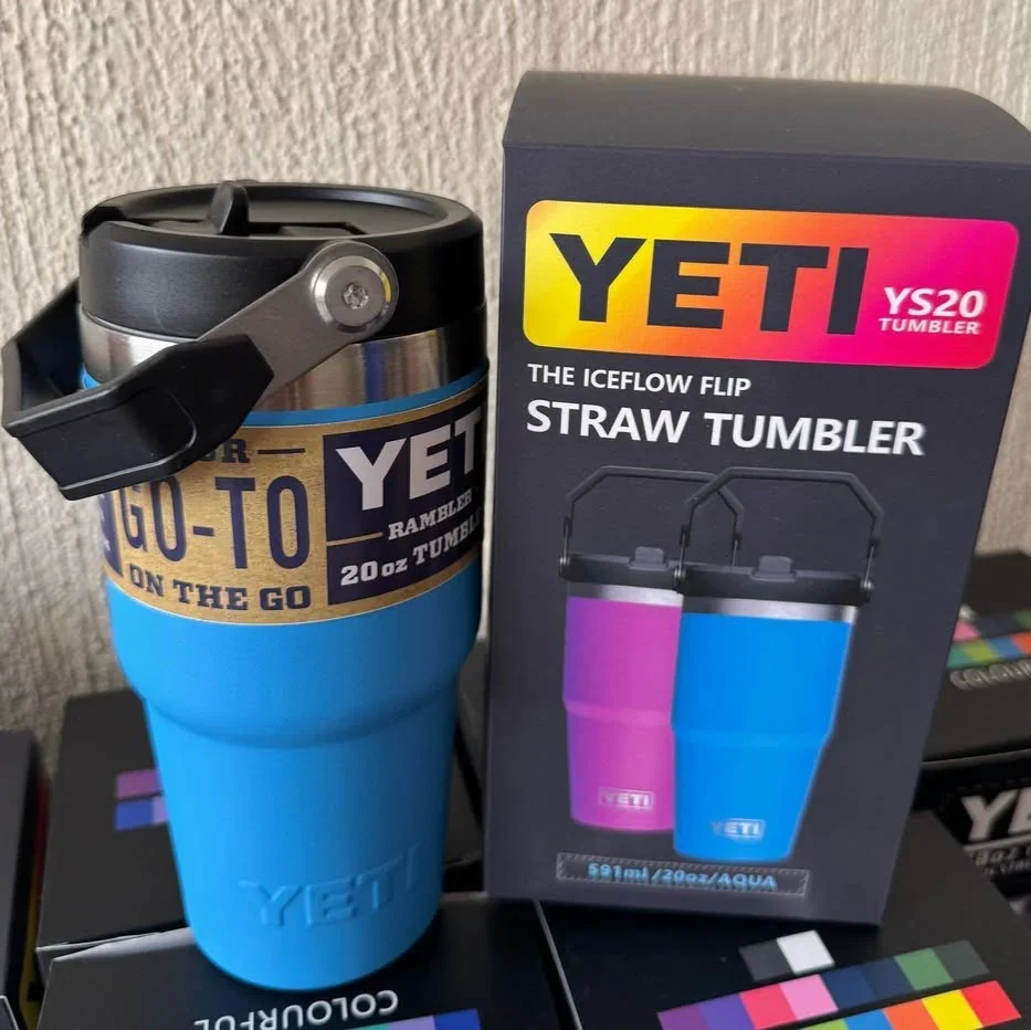 YETI Rambler IceFlow Flip Straw Cup (20 oz) - Image 17