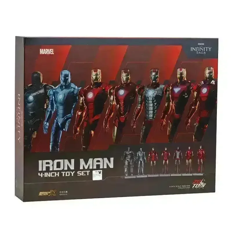 ZD Toys Iron Man Infinity Saga Master Figure (Set of 7) - Image 2