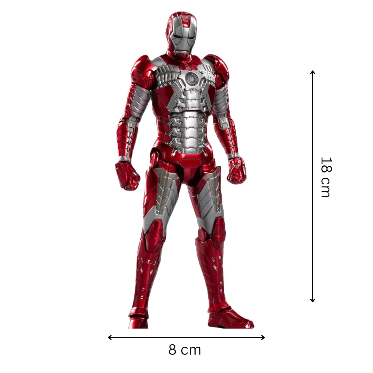 ZD Toys Iron Man MK05 Suitcase Suit Figure - Image 5