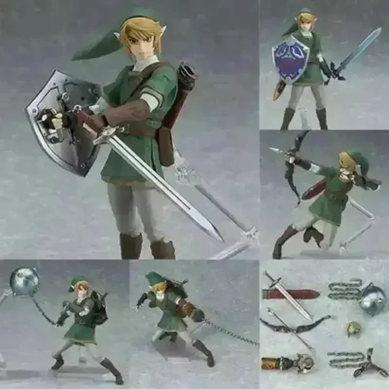 Zelda Twilight Princess Link Figma Action Figure (14 cm) - Image 2