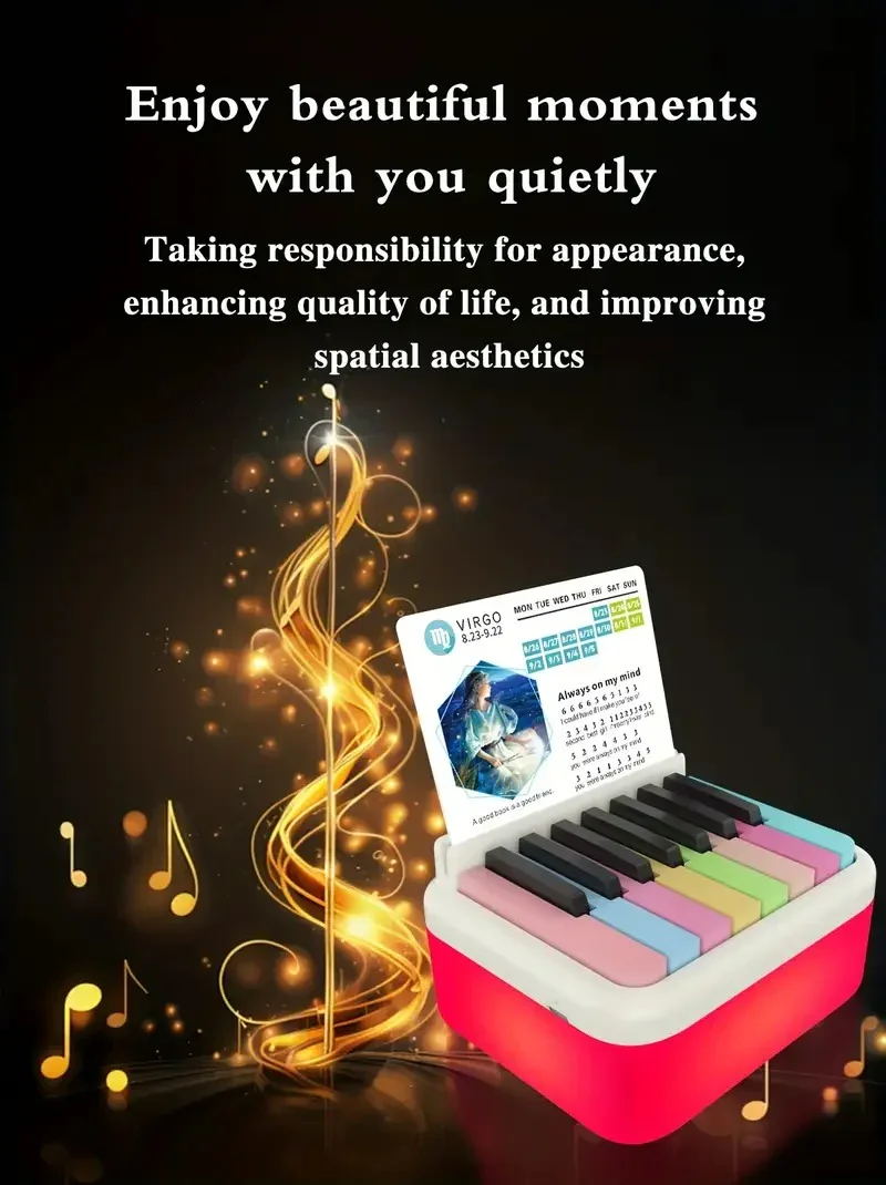 Zodiac Novelty Piano Calendar - Image 7